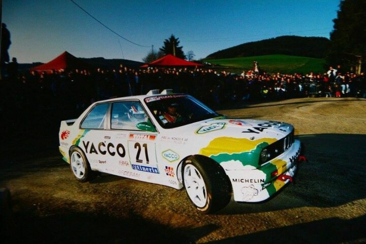 Autocollant Ronde CÉVENOLE Championnat de France des Rallyes 1995 FFSA 
