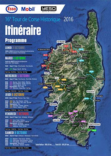 road book tour de corse historique